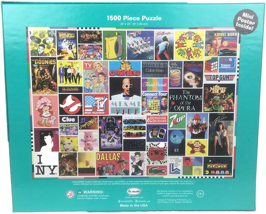 1500 Piece 1980s Puzzle