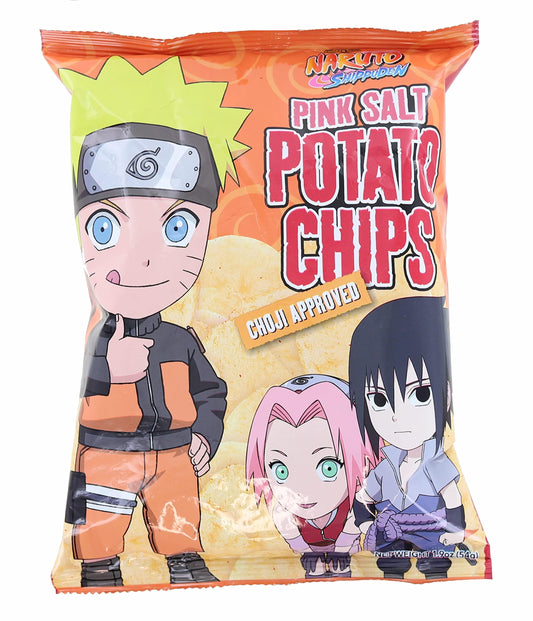 NARUTO SHIPPUDEN Pink Salt Potato Chips 54g