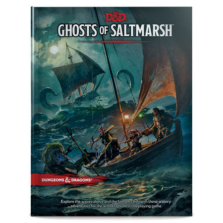 Dungeons and Dragons Ghosts of Saltmarsh Campaign Book