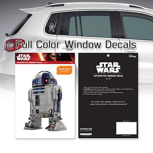 Star Wars R2-D2 Window Decal