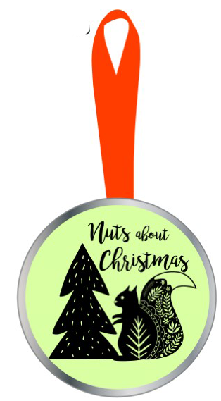 Nuts about Christmas Ornament