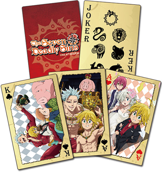 Seven Deadly Sins, The Group Playing Cards