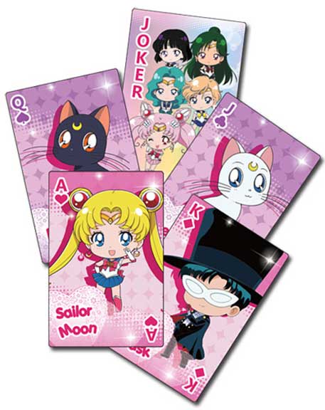 Sailor Moon SD Group Playing Cards