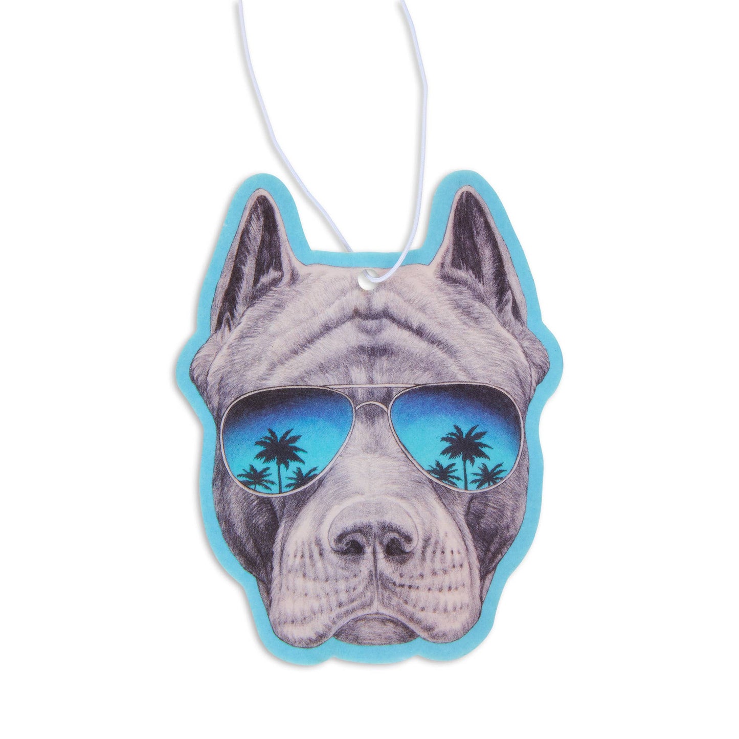 Pit bull With Sunnies Air Freshener