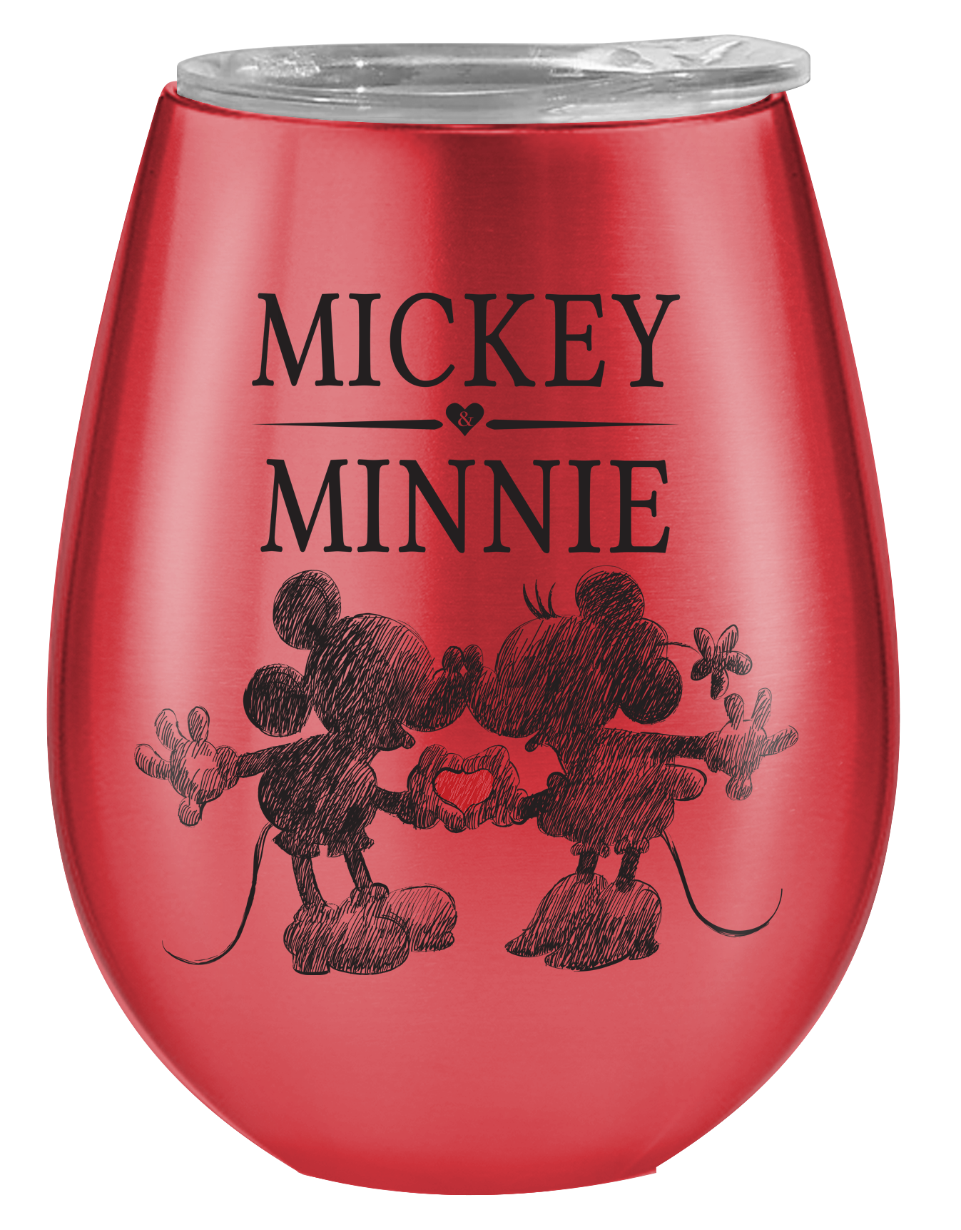 Disney 10oz Double Wall Stainless Steel Stemless Tumbler