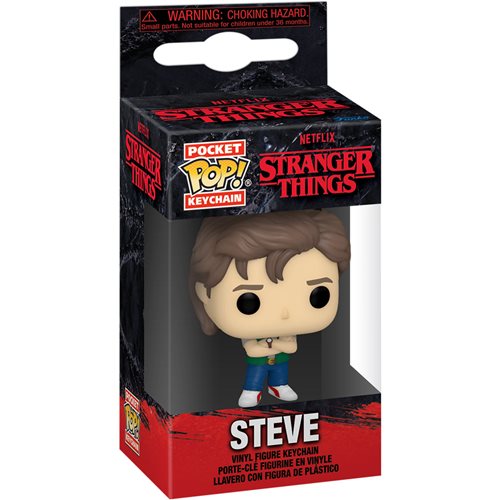 Stranger Things Season 4 Steve Pocket Pop! Key Chain