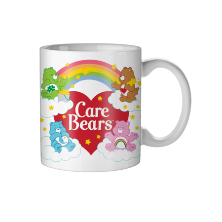 Care Bears Rainbow Heart Logo 20oz Ceramic Mug