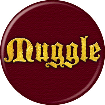 Harry Potter Muggle Small Button