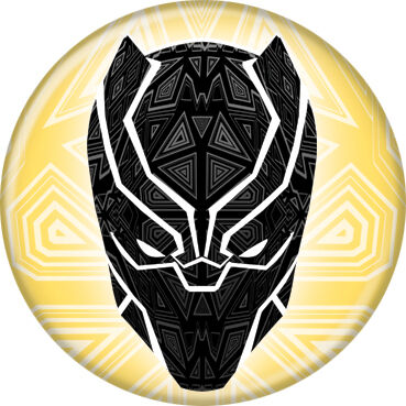 Marvel Black Panther Small Button