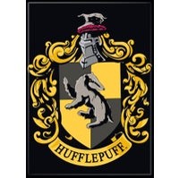 Hufflepuff Crest Magnet 3"x 5"
