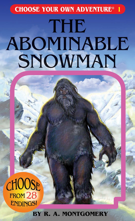 The Abominable Snowman Choose Your Own Adventure Book