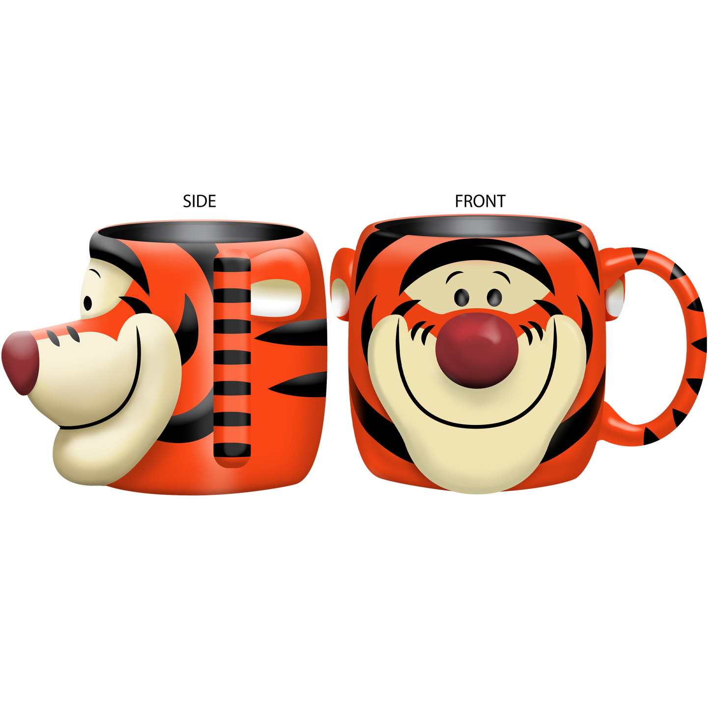 Winnie the Pooh Tigger Ceramic 3D Sculpted Mug