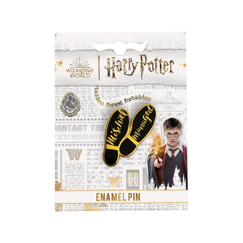 Pin: Harry Potter Mischief Managed Enamel Pin