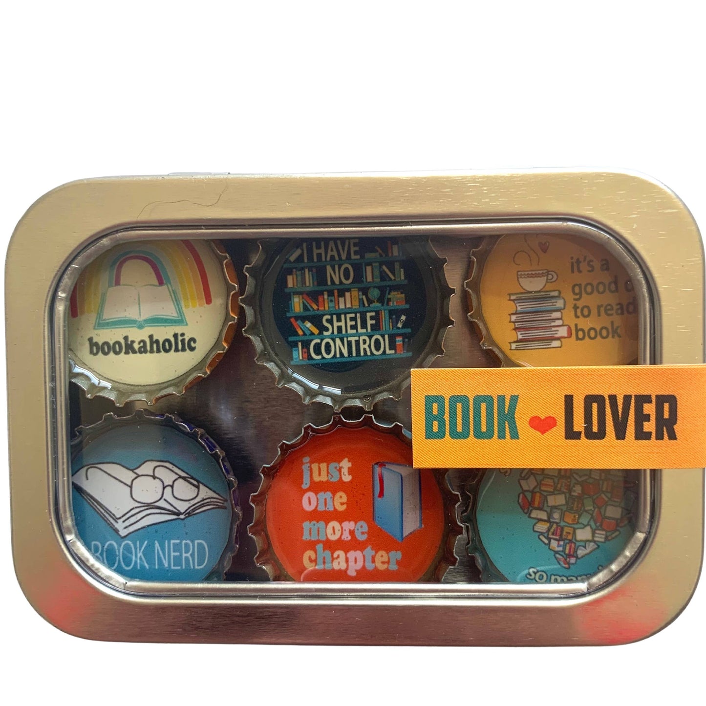 Book Lover Magnet - Six Pack