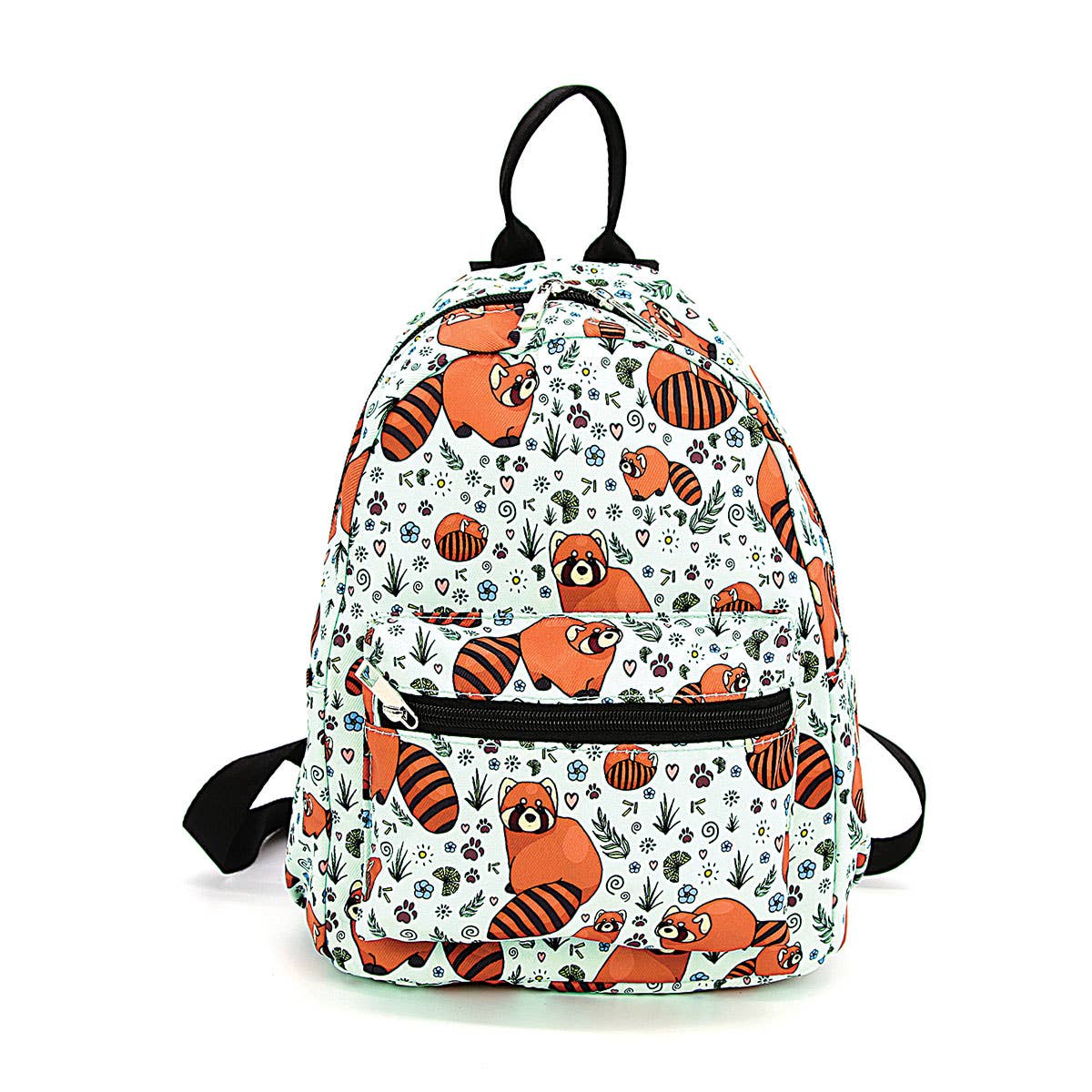 Red Panda Mini Backpack In Polyester
