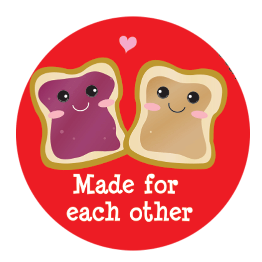 PB And J 1.25" Button
