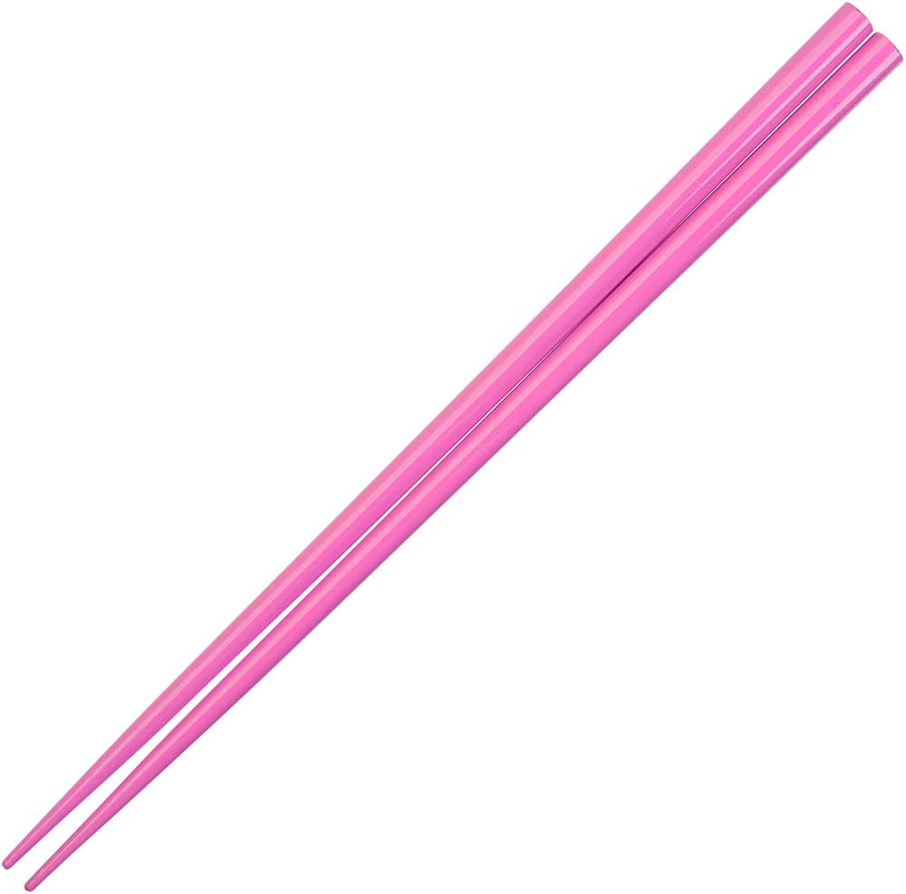 Hot Pink Glossy Painted Japanese Style Chopsticks