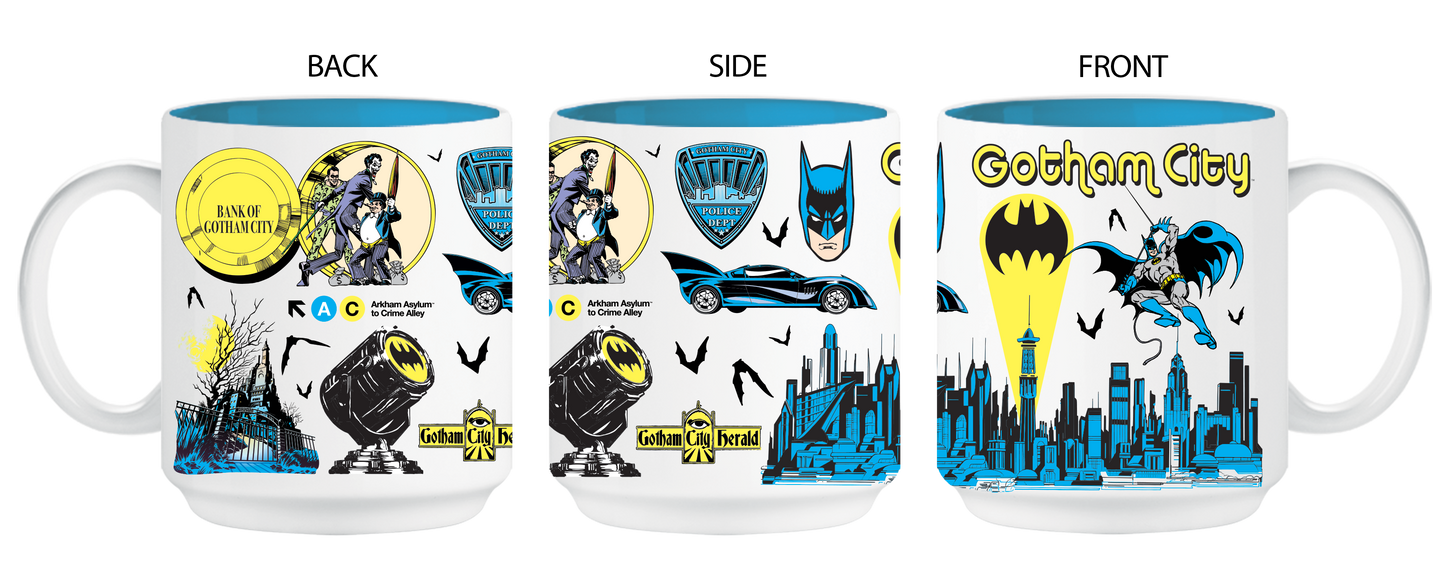 Batman 13oz Single Stackable Ceramic Mug