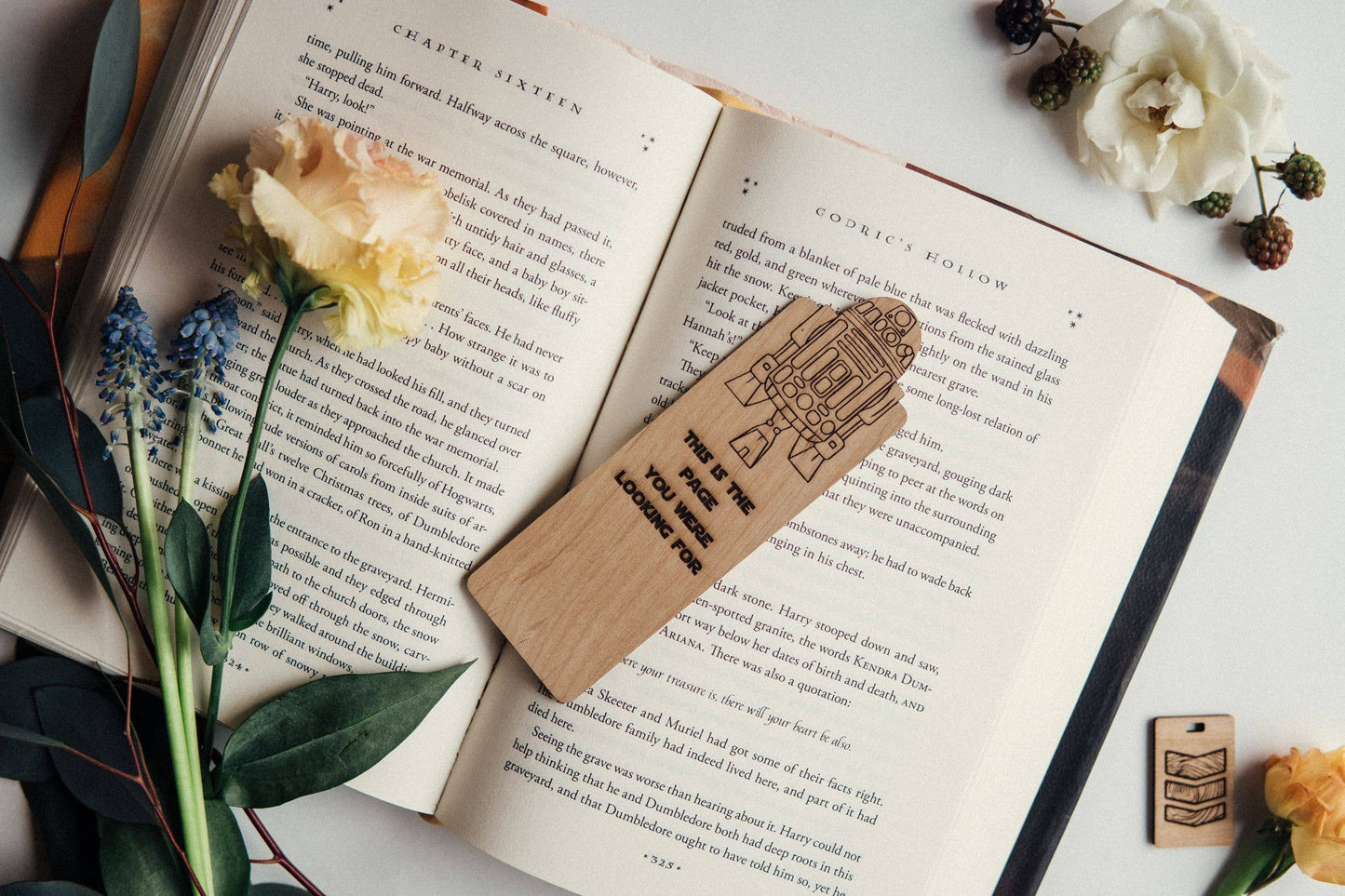 This Is The Page You Were Looking For Wooden Bookmark
