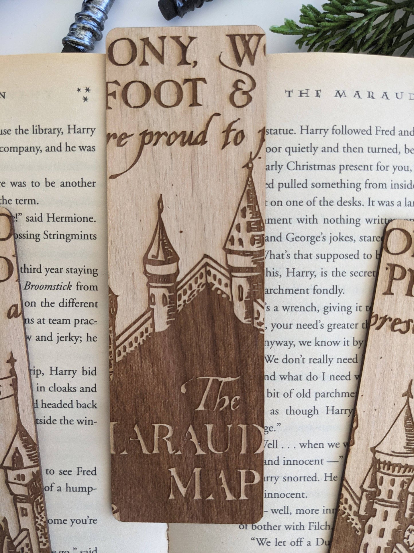 Harry Potter Marauders Map Bookmark - Part 2