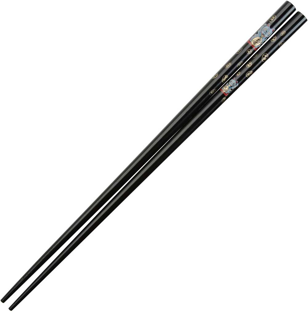 Maneki Neko Cat Black Chopsticks