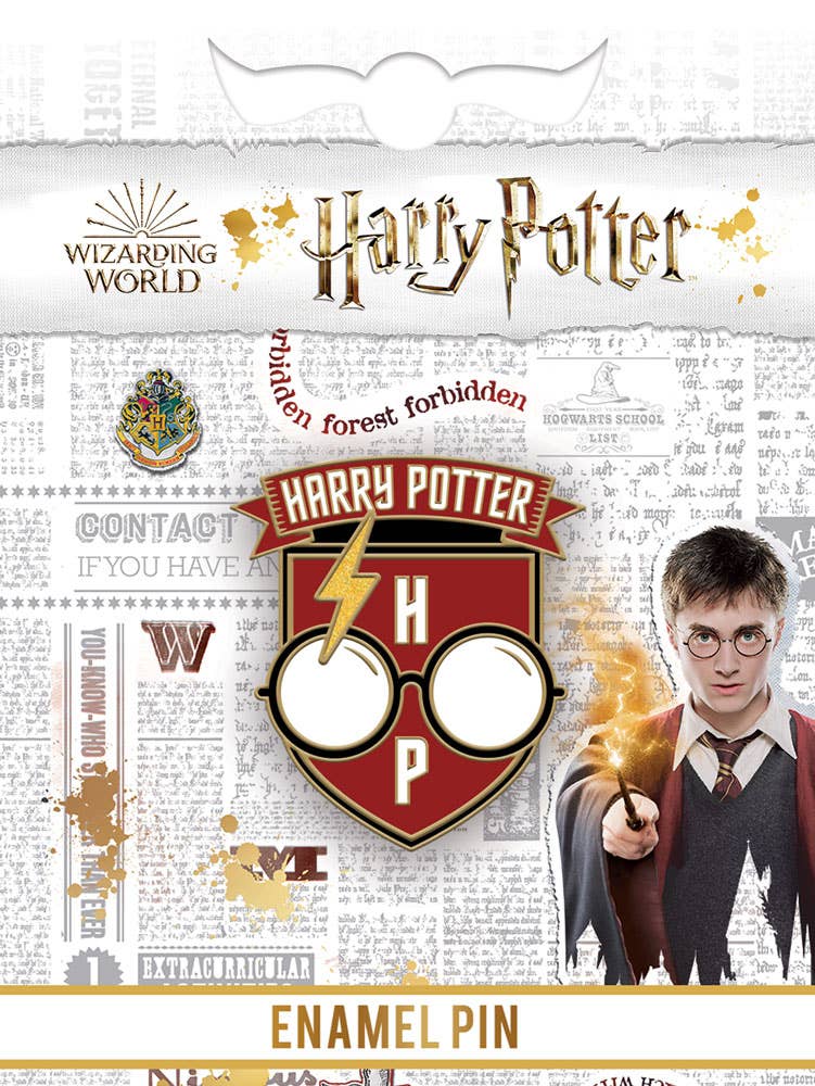 Harry Potter - Glasses & Lightning Enamel Pin