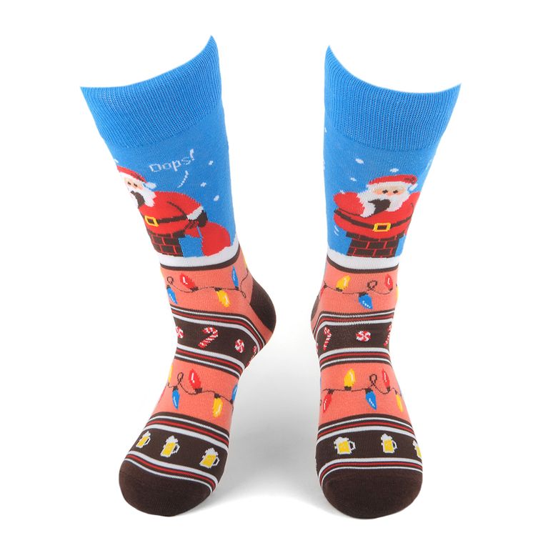 Men's Oops Santa Novelty Socks
