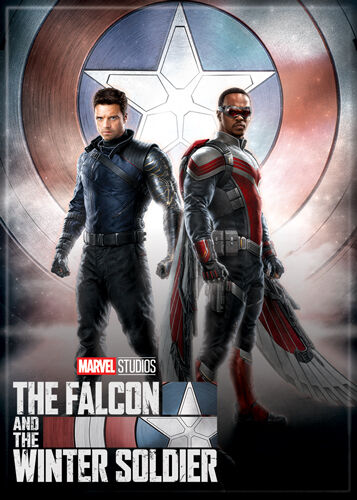 Magnet: Marvel Falcon & Winter Soldier Movie Poster
